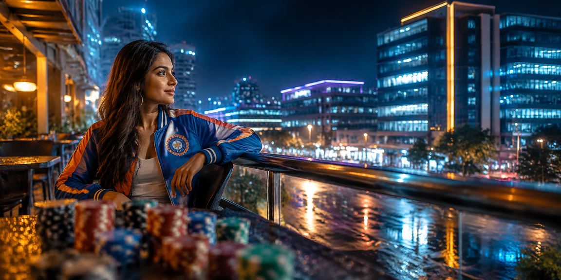 Neon lights of cricket betting in India